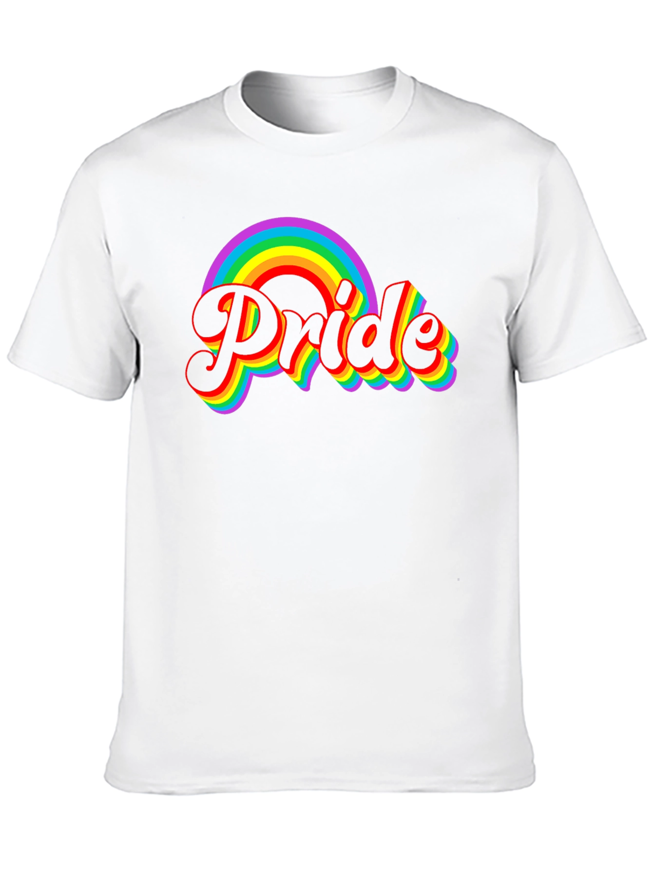 Pride Rainbow Graphic T-Shirt