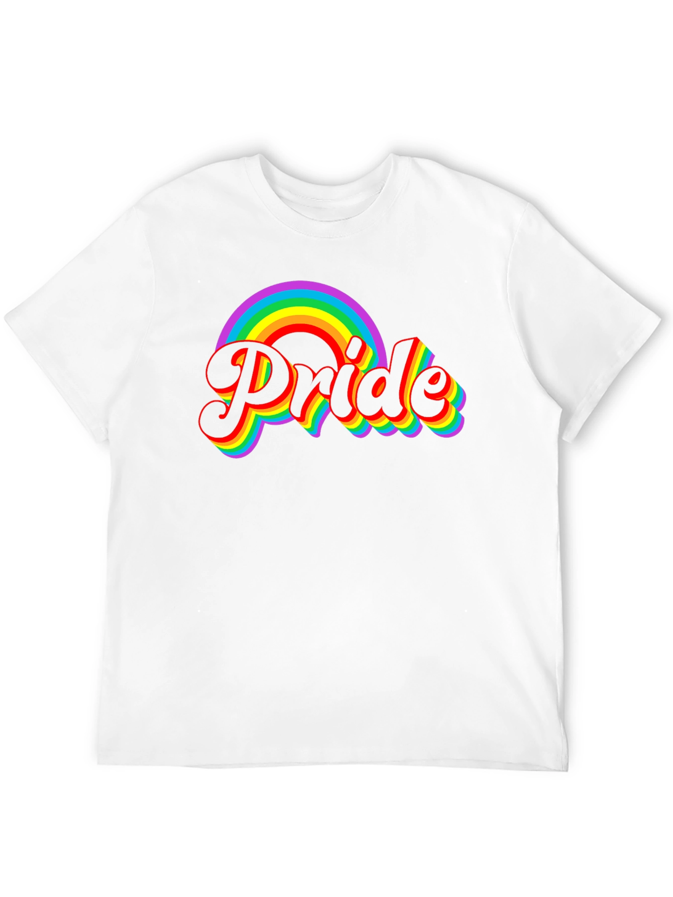 Pride Rainbow Graphic T-Shirt