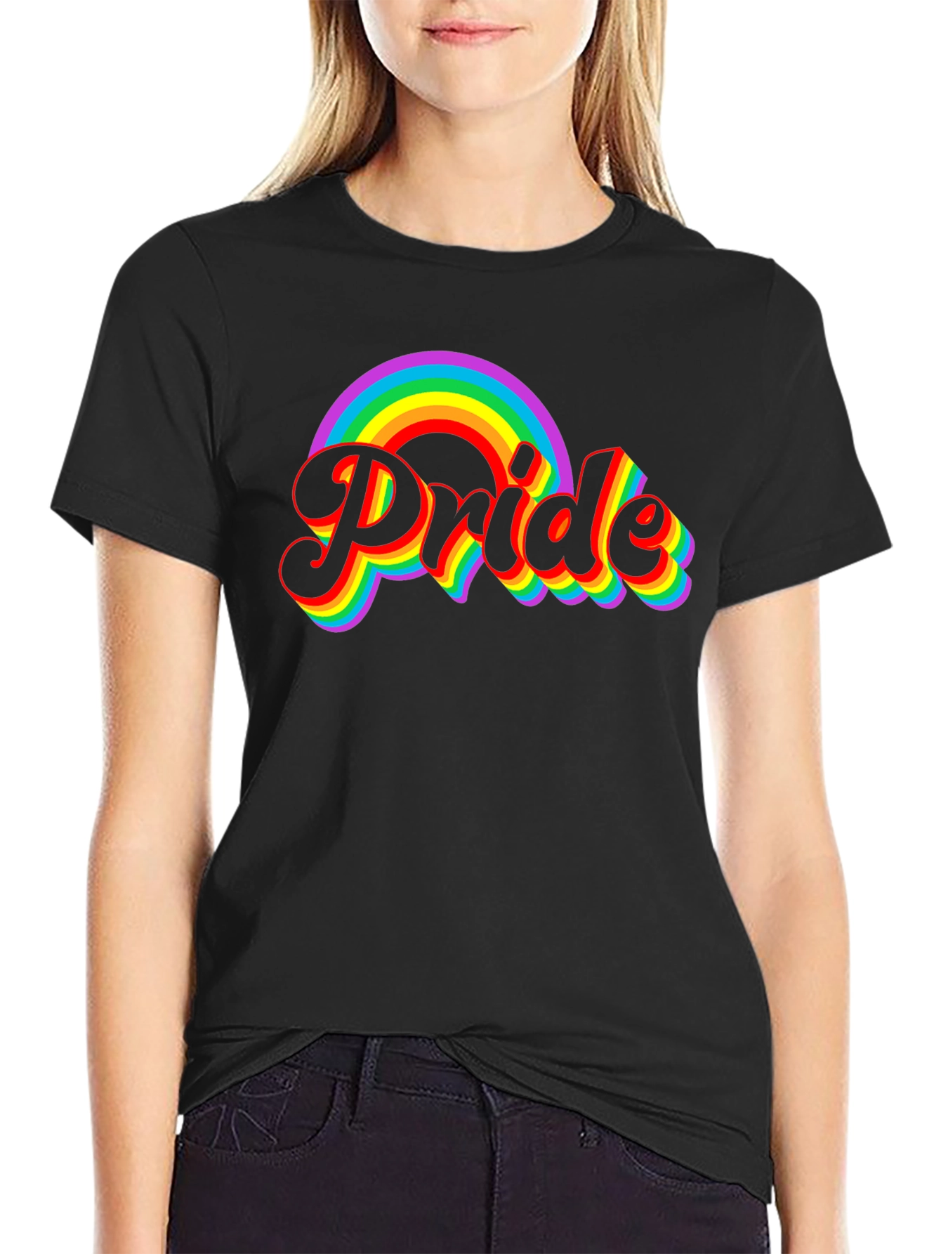 Pride Rainbow Graphic T-Shirt