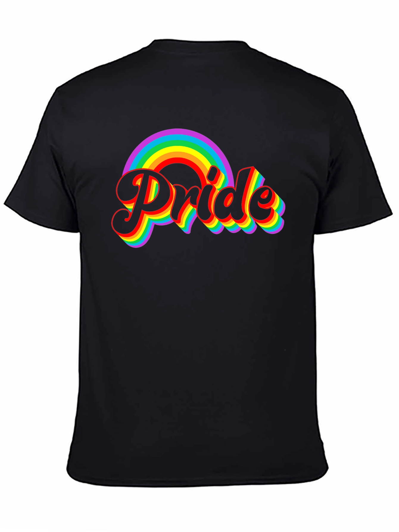 Pride Rainbow Graphic T-Shirt