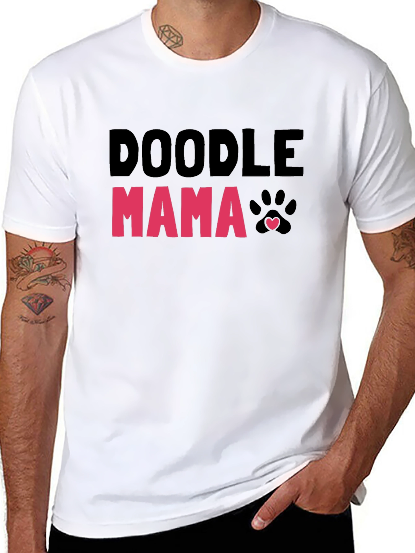 Doodle Mama T-Shirt - Cute Dog Lover Tee