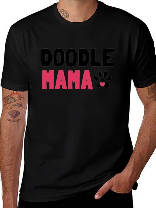 Doodle Mama T-Shirt - Cute Dog Lover Tee