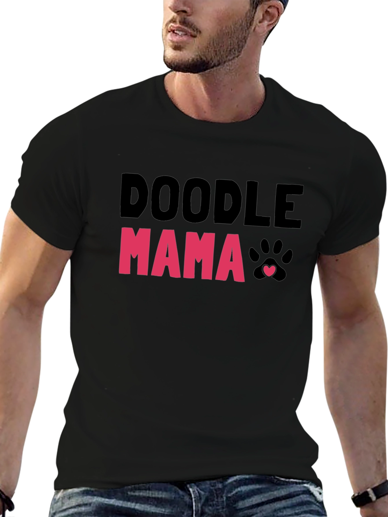Doodle Mama T-Shirt - Cute Dog Lover Tee