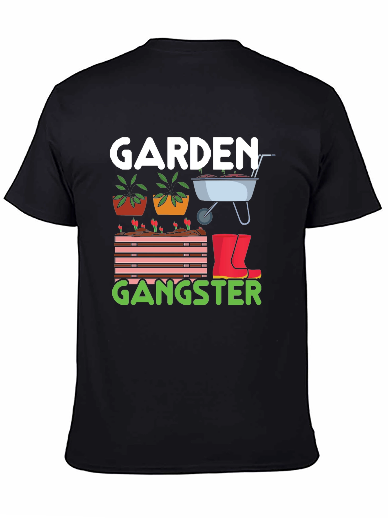Garden Gangster T-Shirt - Gardening Humor Tee