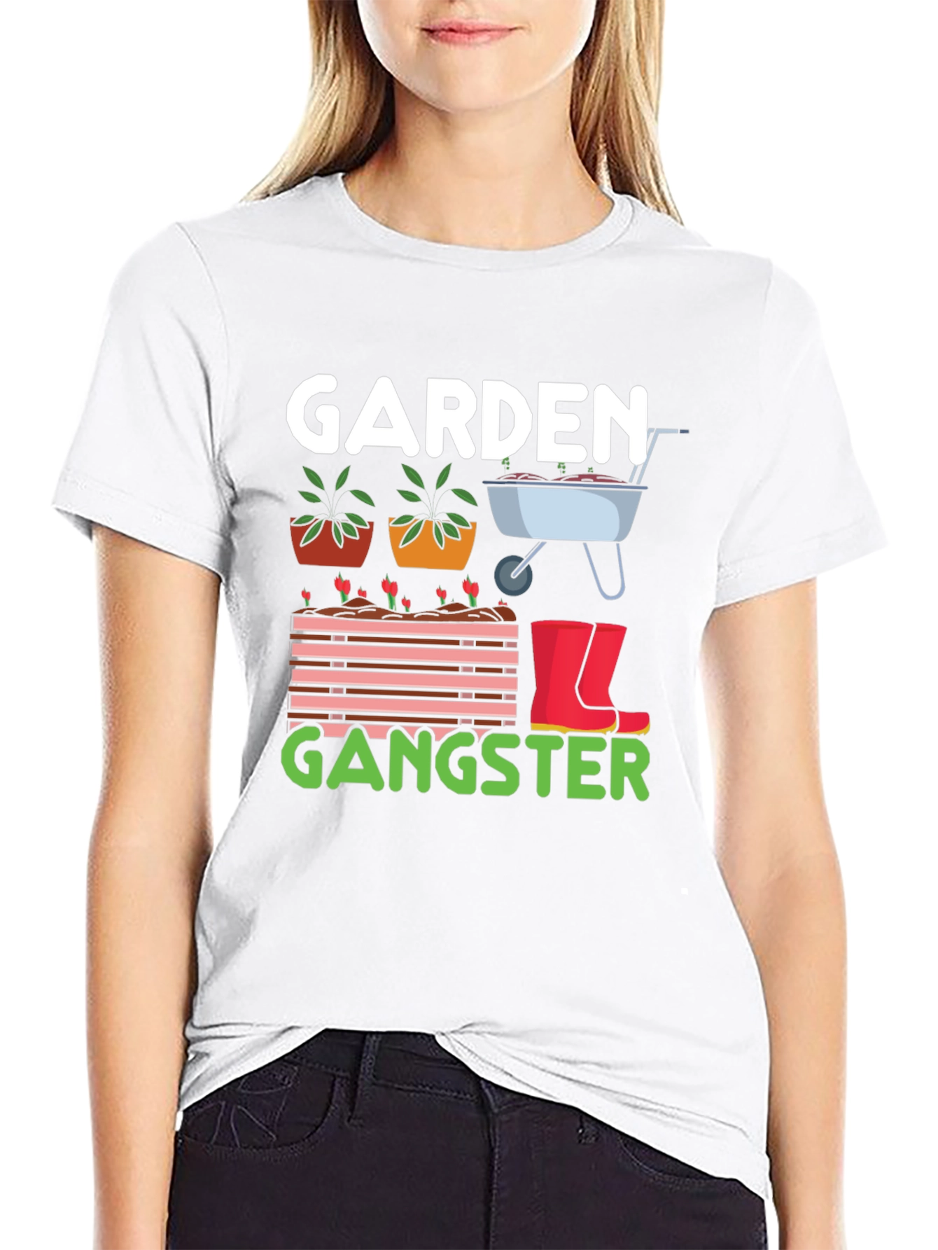 Garden Gangster T-Shirt - Gardening Humor Tee