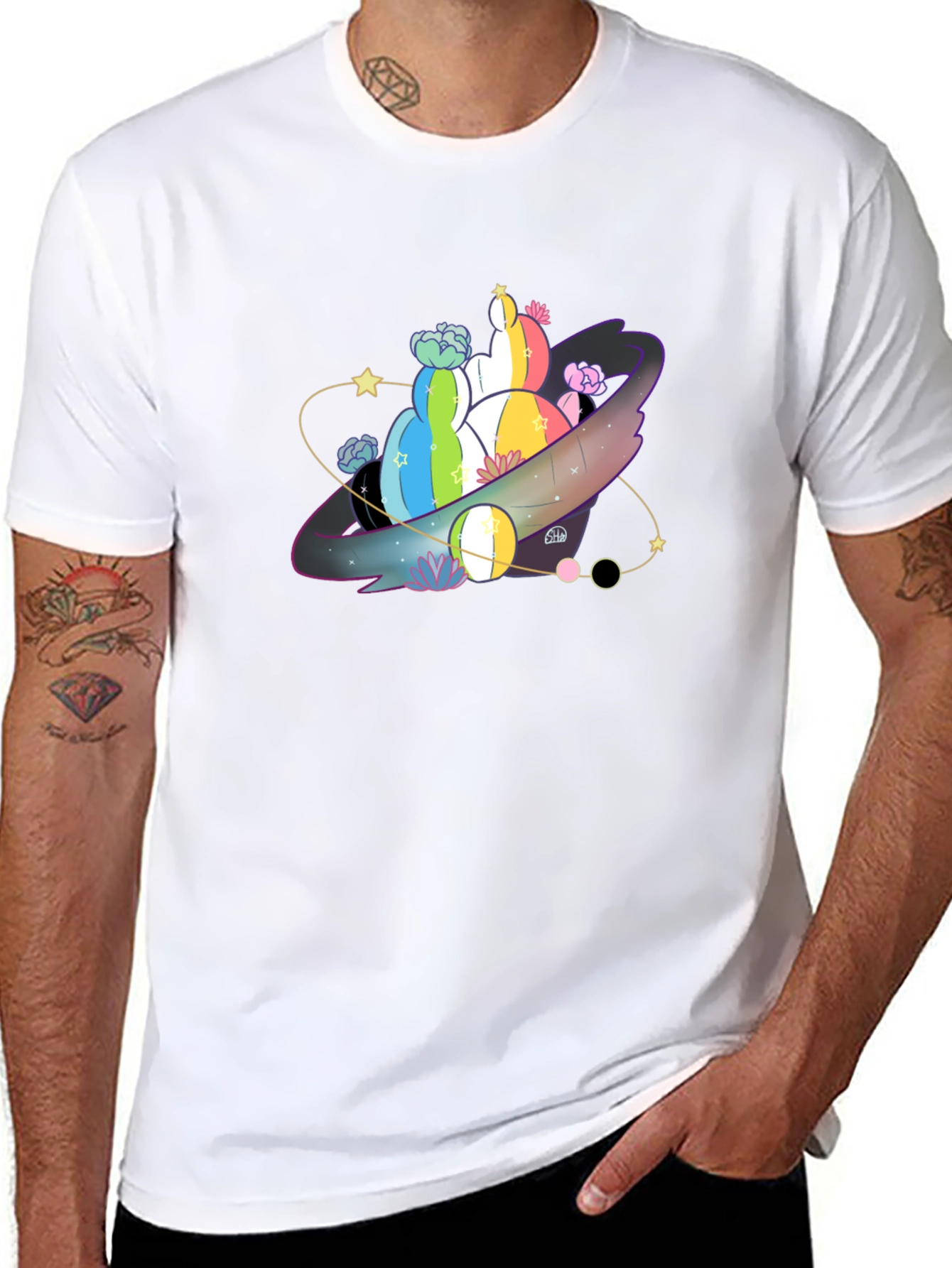 Pride Planet Black T-Shirt