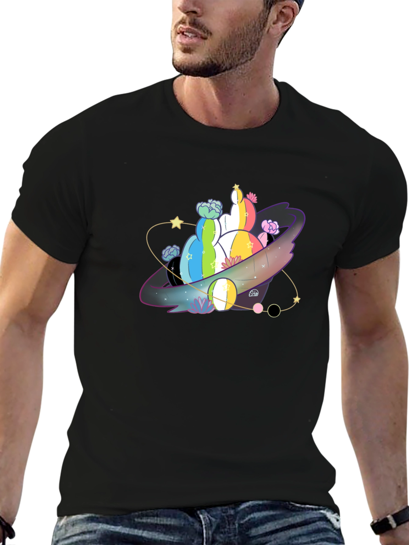Pride Planet Black T-Shirt