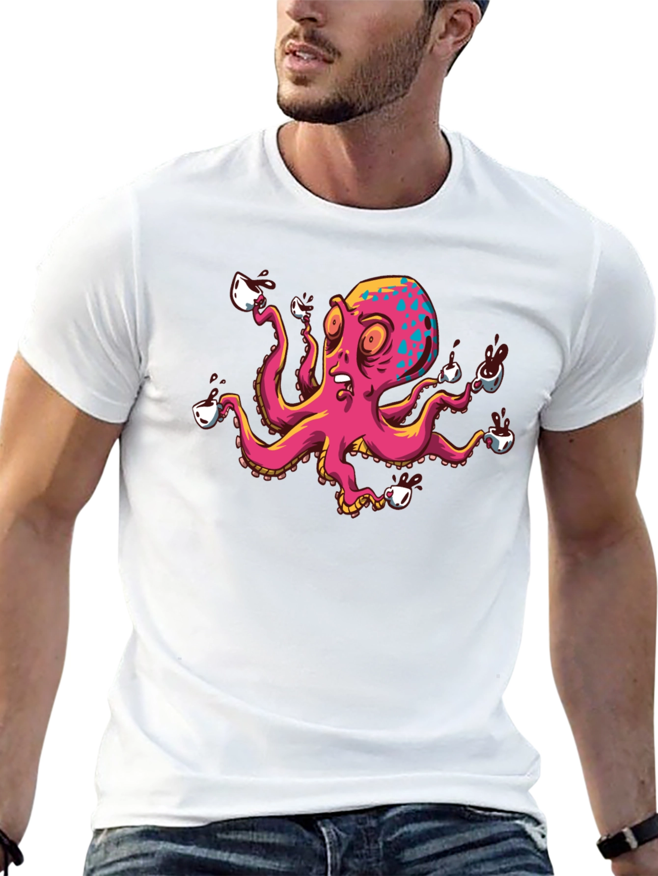 Octopus Coffee T-Shirt