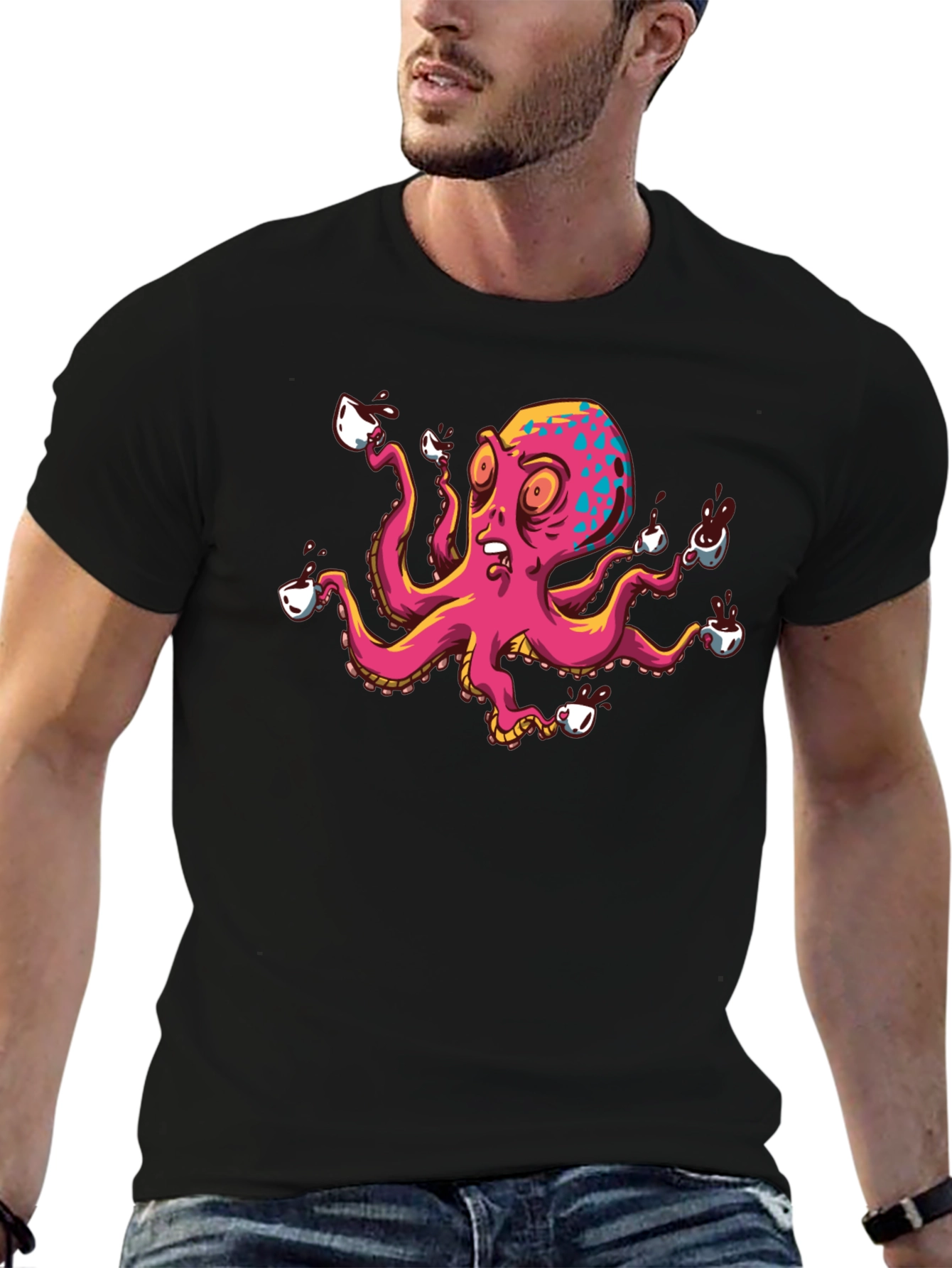 Octopus Coffee T-Shirt