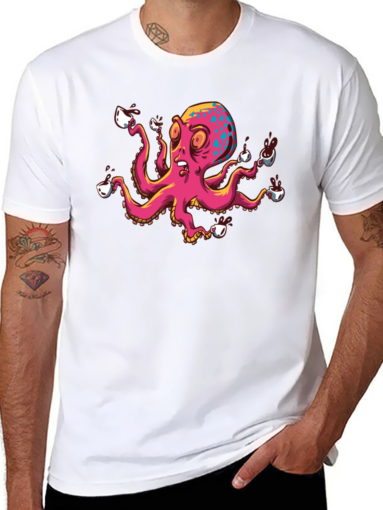 Octopus Coffee T-Shirt