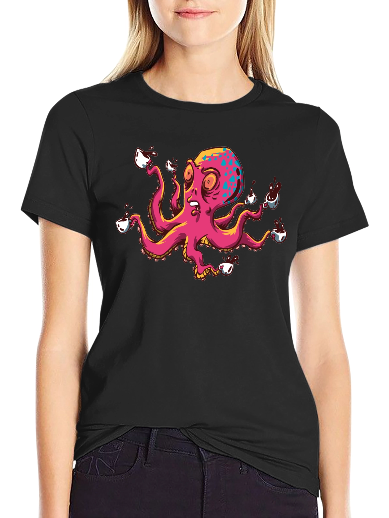 Octopus Coffee T-Shirt