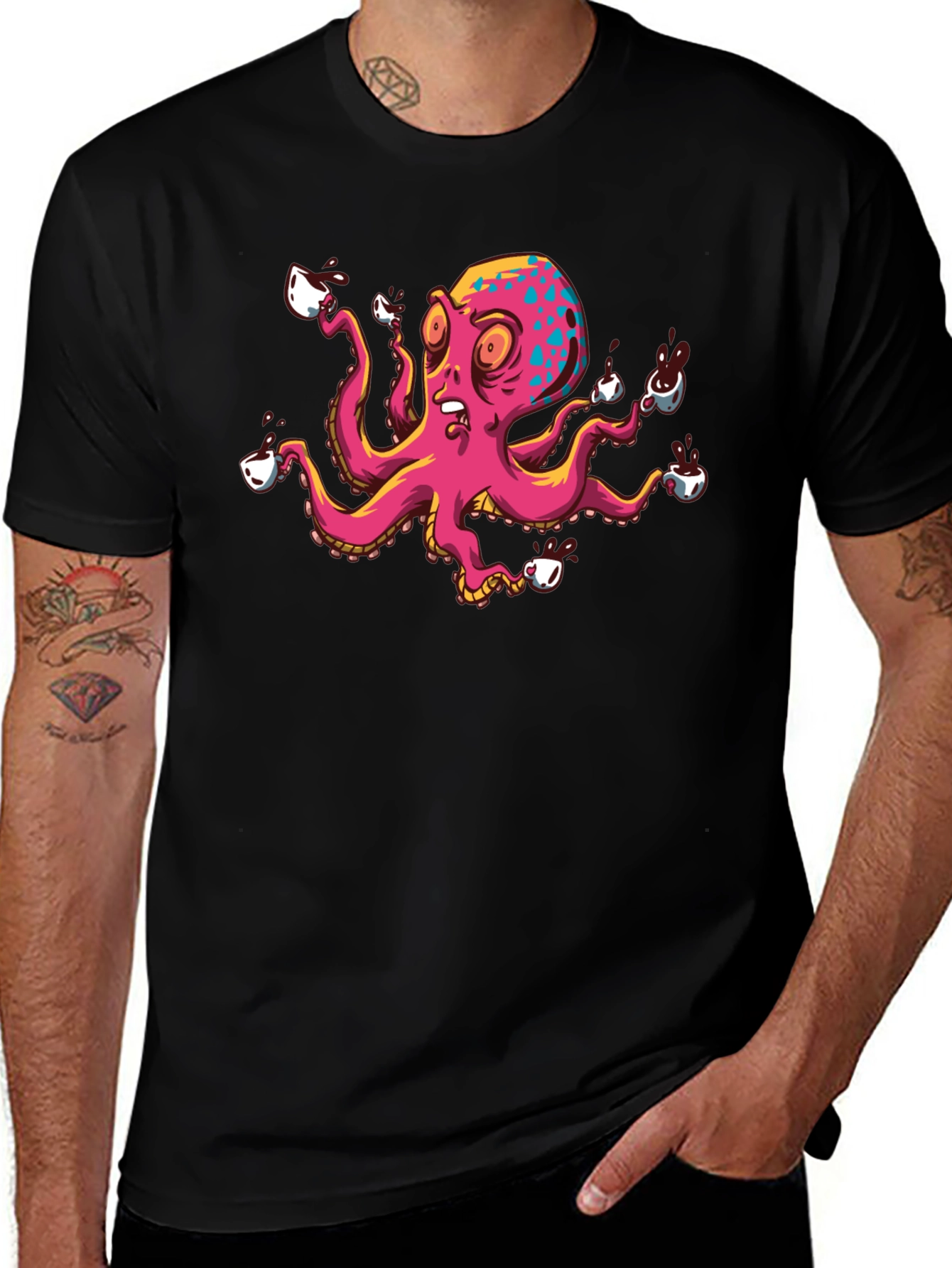 Octopus Coffee T-Shirt