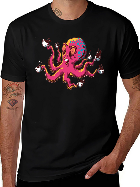 Octopus Coffee T-Shirt