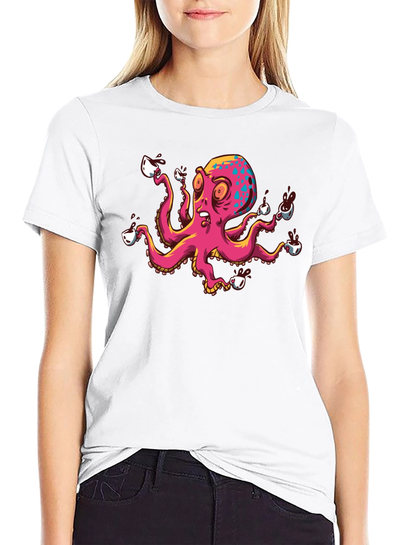 Octopus Coffee T-Shirt