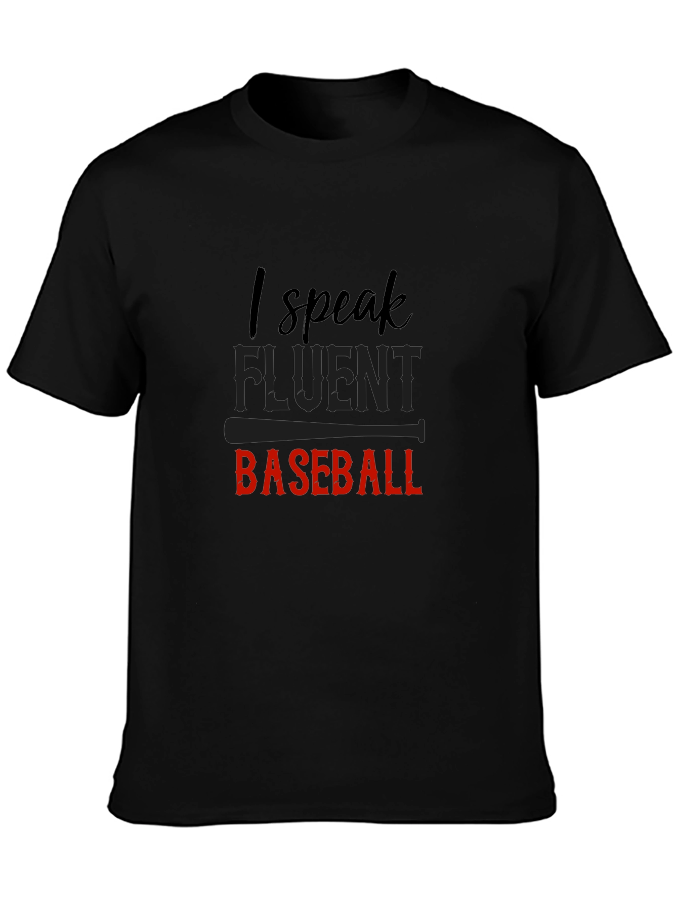 Fluent Baseball T-Shirt - Sporty Casual Tee