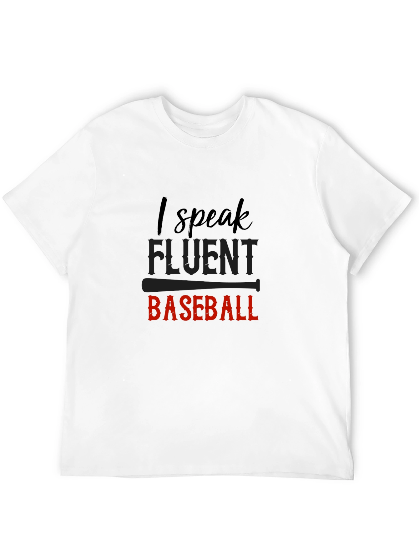 Fluent Baseball T-Shirt - Sporty Casual Tee