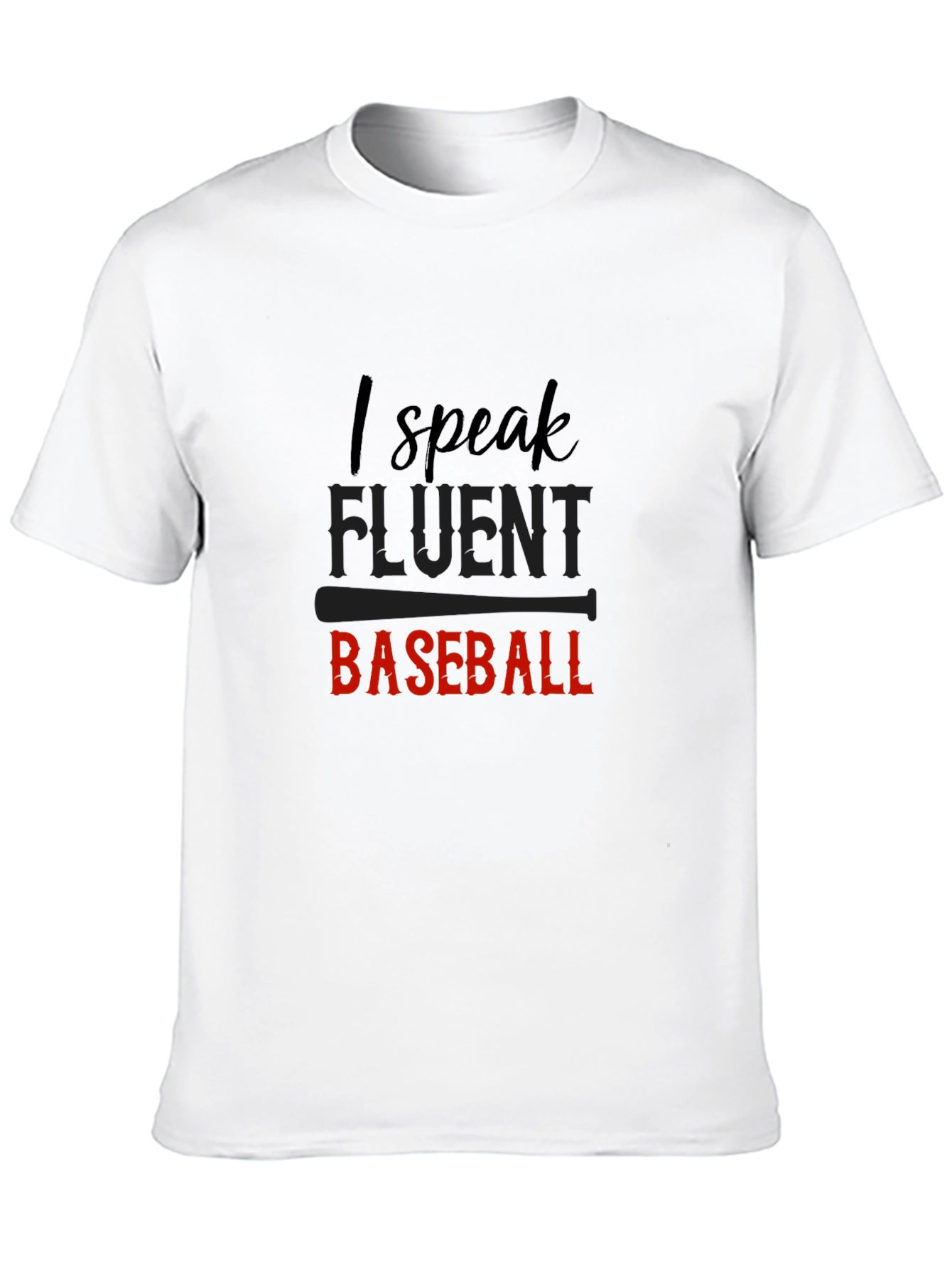 Fluent Baseball T-Shirt - Sporty Casual Tee