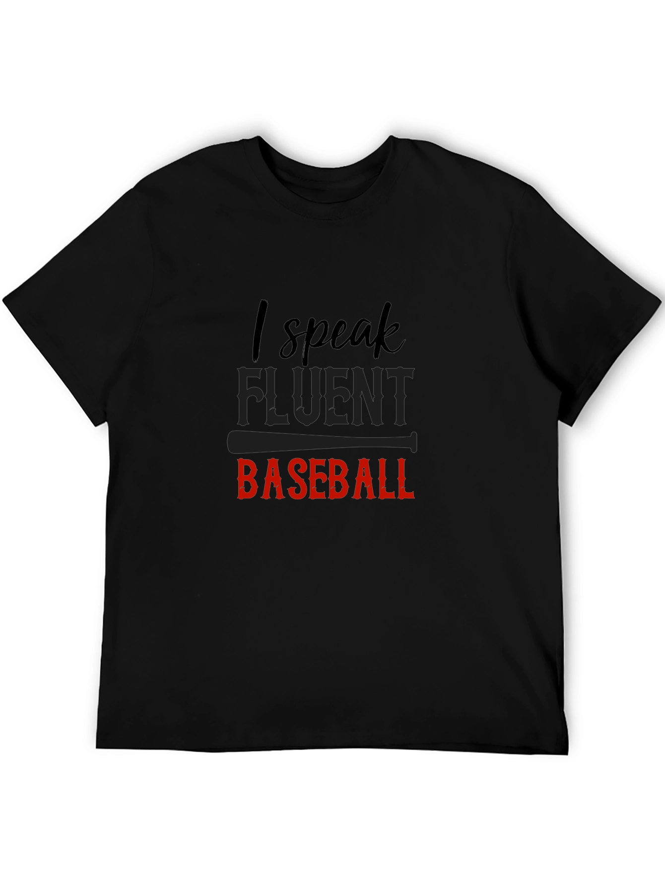 Fluent Baseball T-Shirt - Sporty Casual Tee