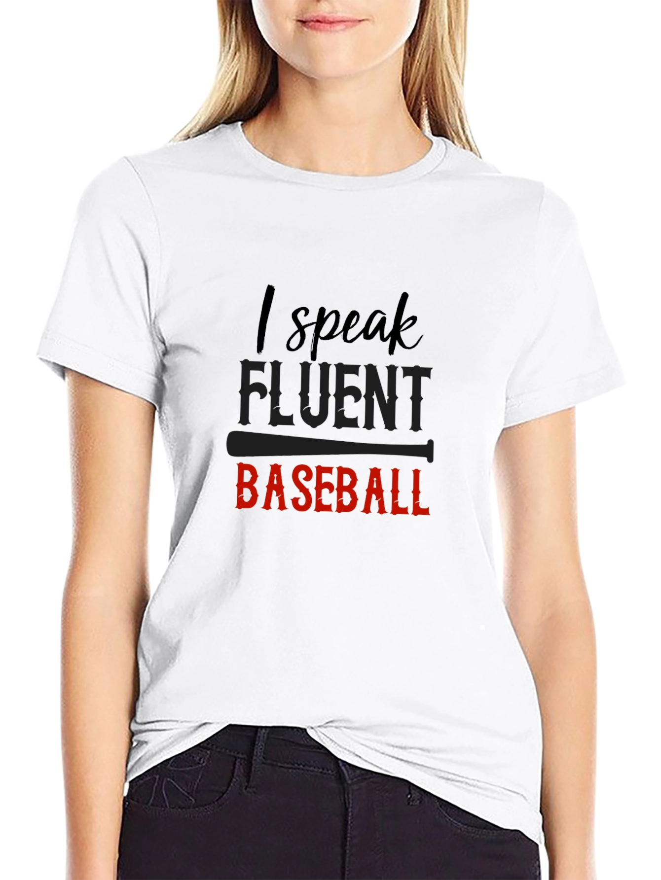 Fluent Baseball T-Shirt - Sporty Casual Tee