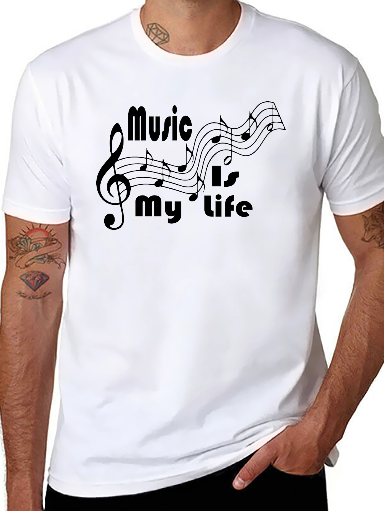 Music is My Life - Graphic Tee