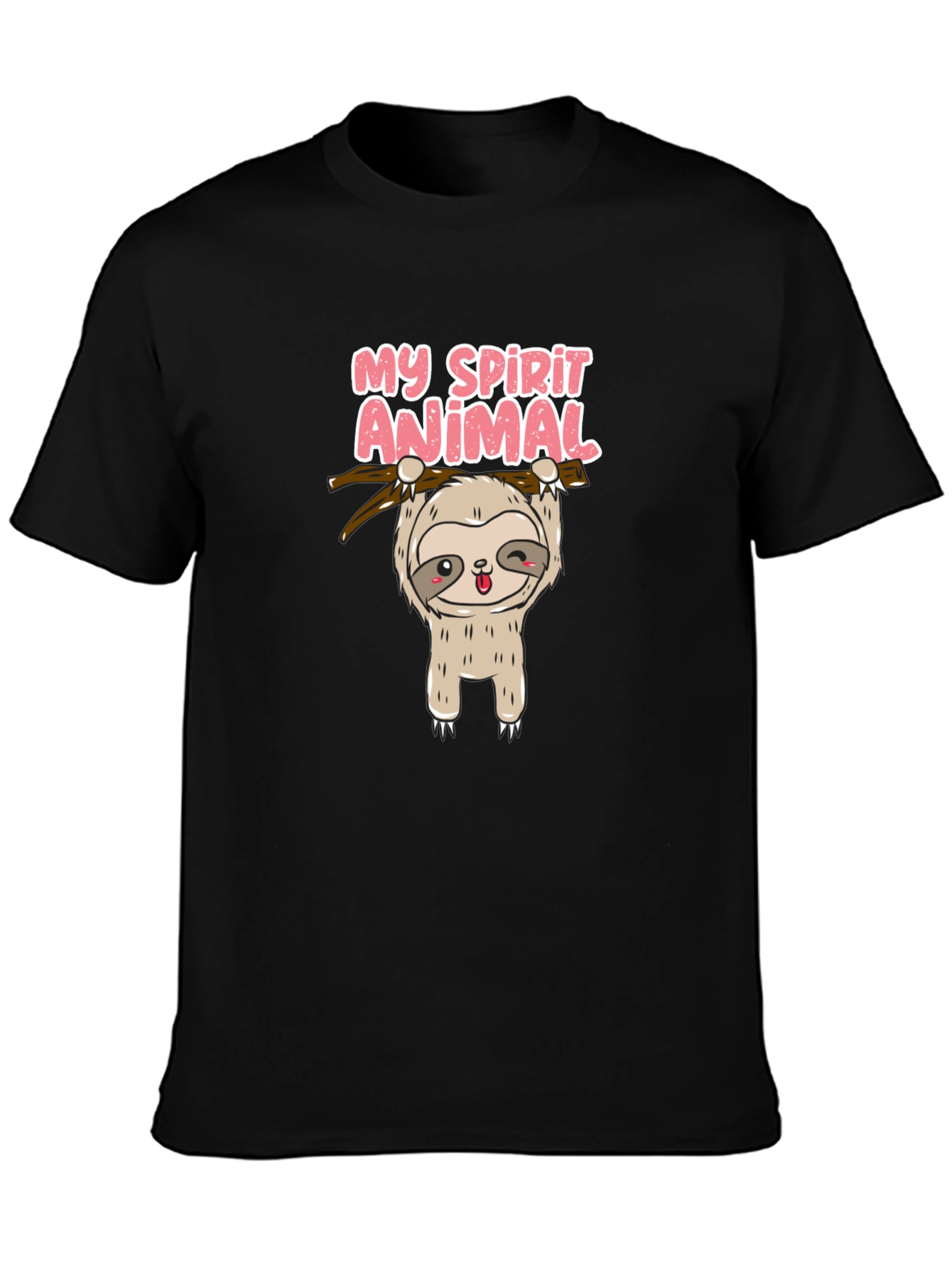 Cute Sloth My Spirit Animal Graphic T-Shirt