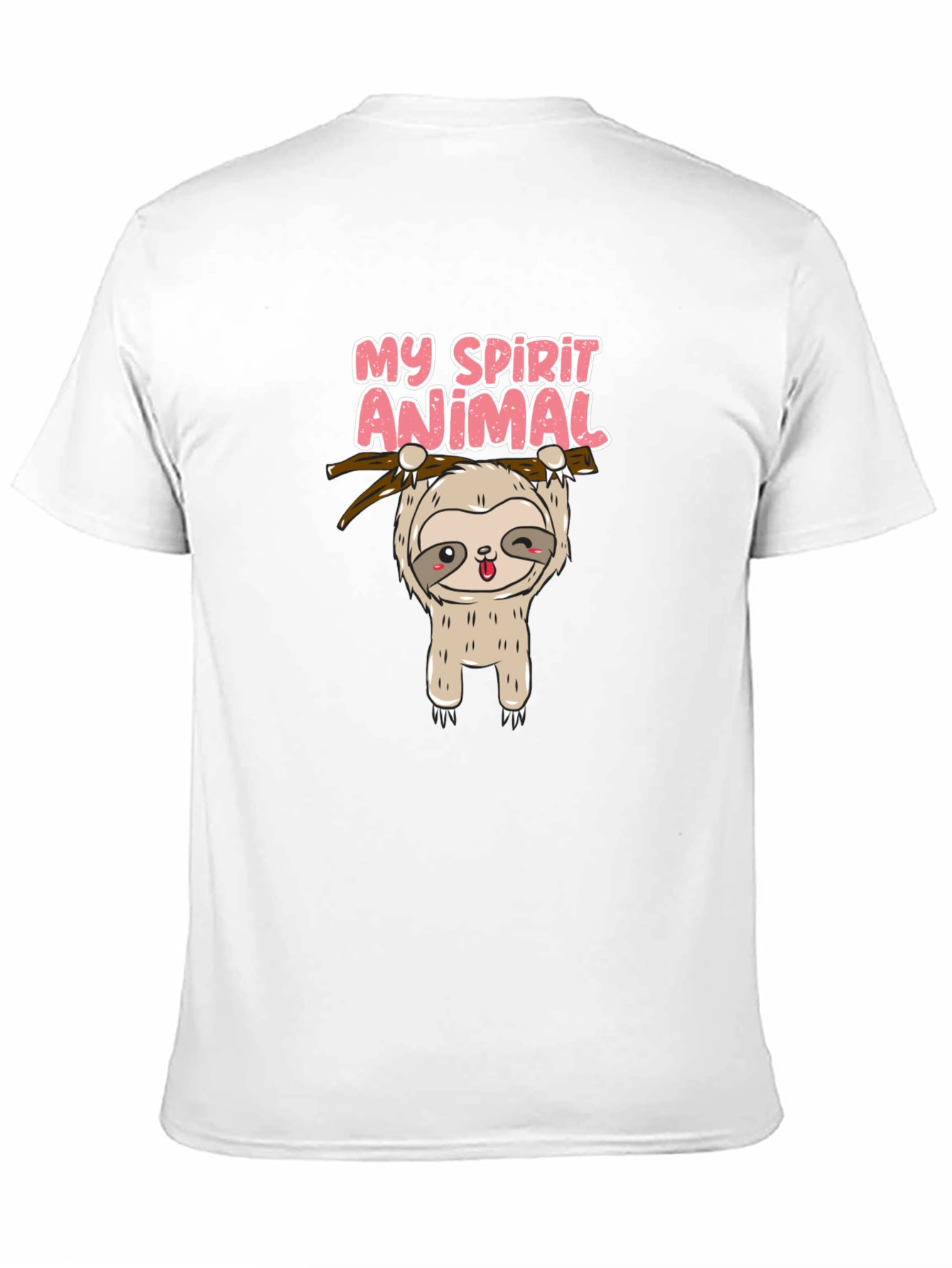 Cute Sloth My Spirit Animal Graphic T-Shirt