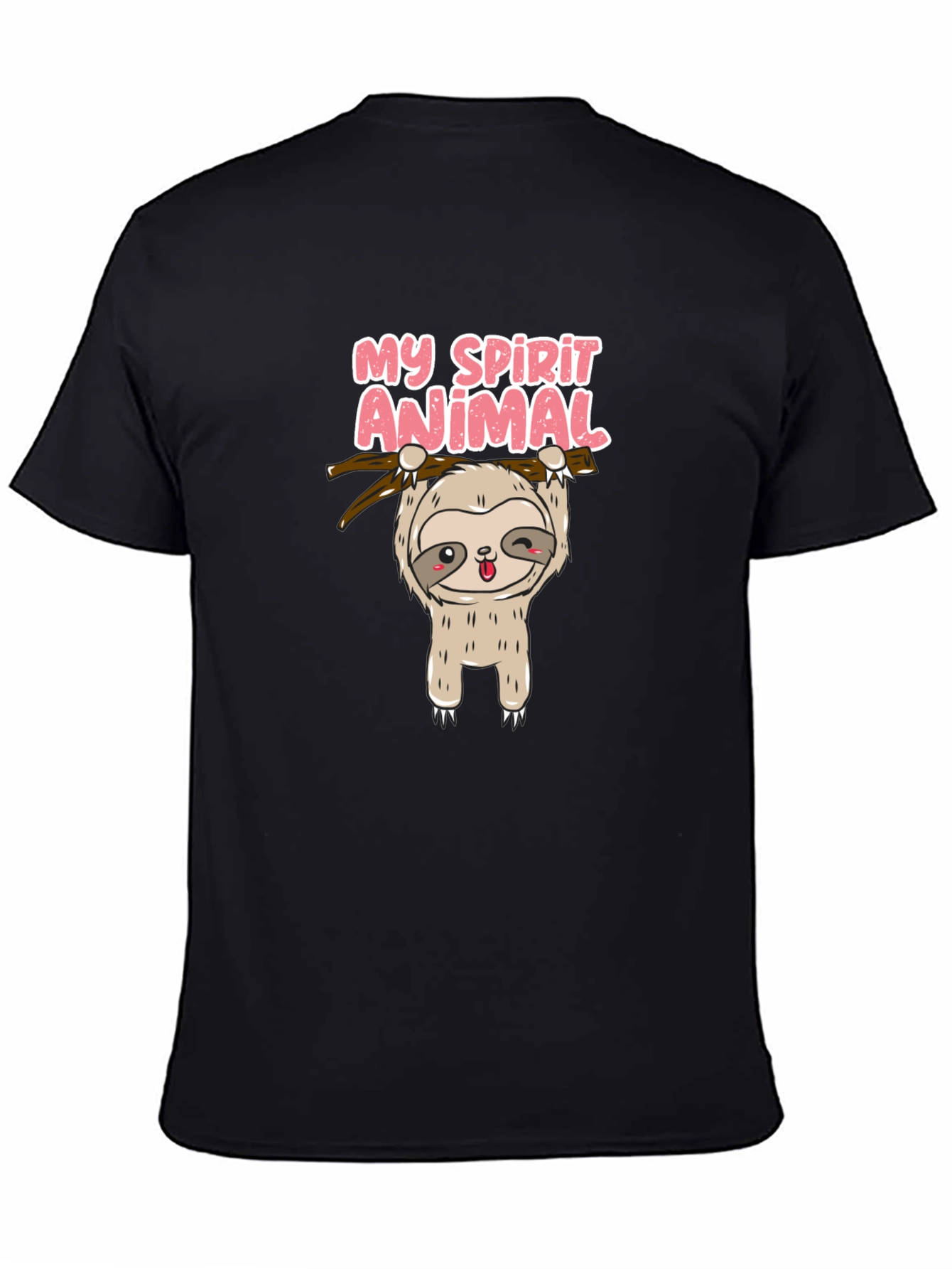 Cute Sloth My Spirit Animal Graphic T-Shirt