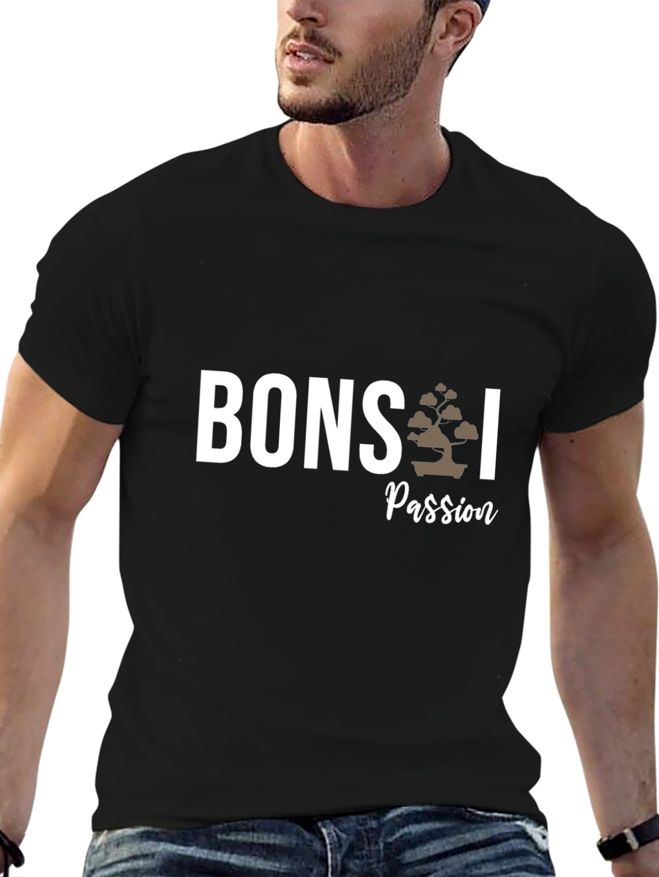 Bonsai Passion Black T-Shirt