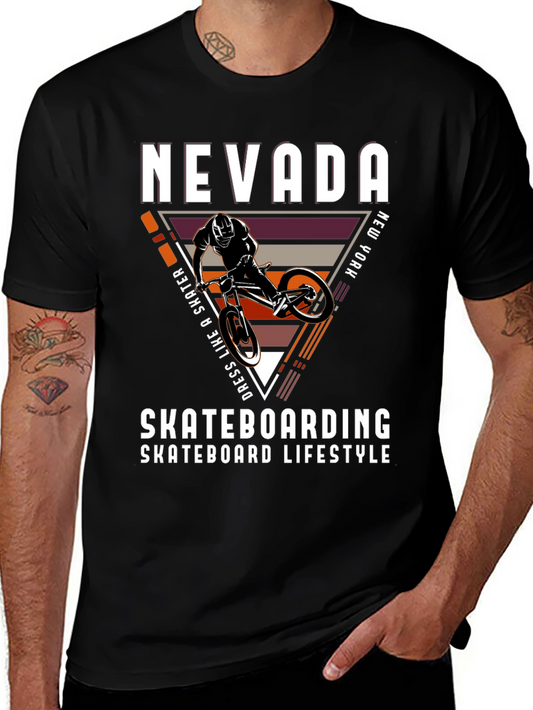 Nevada Skateboarding Lifestyle T-Shirt