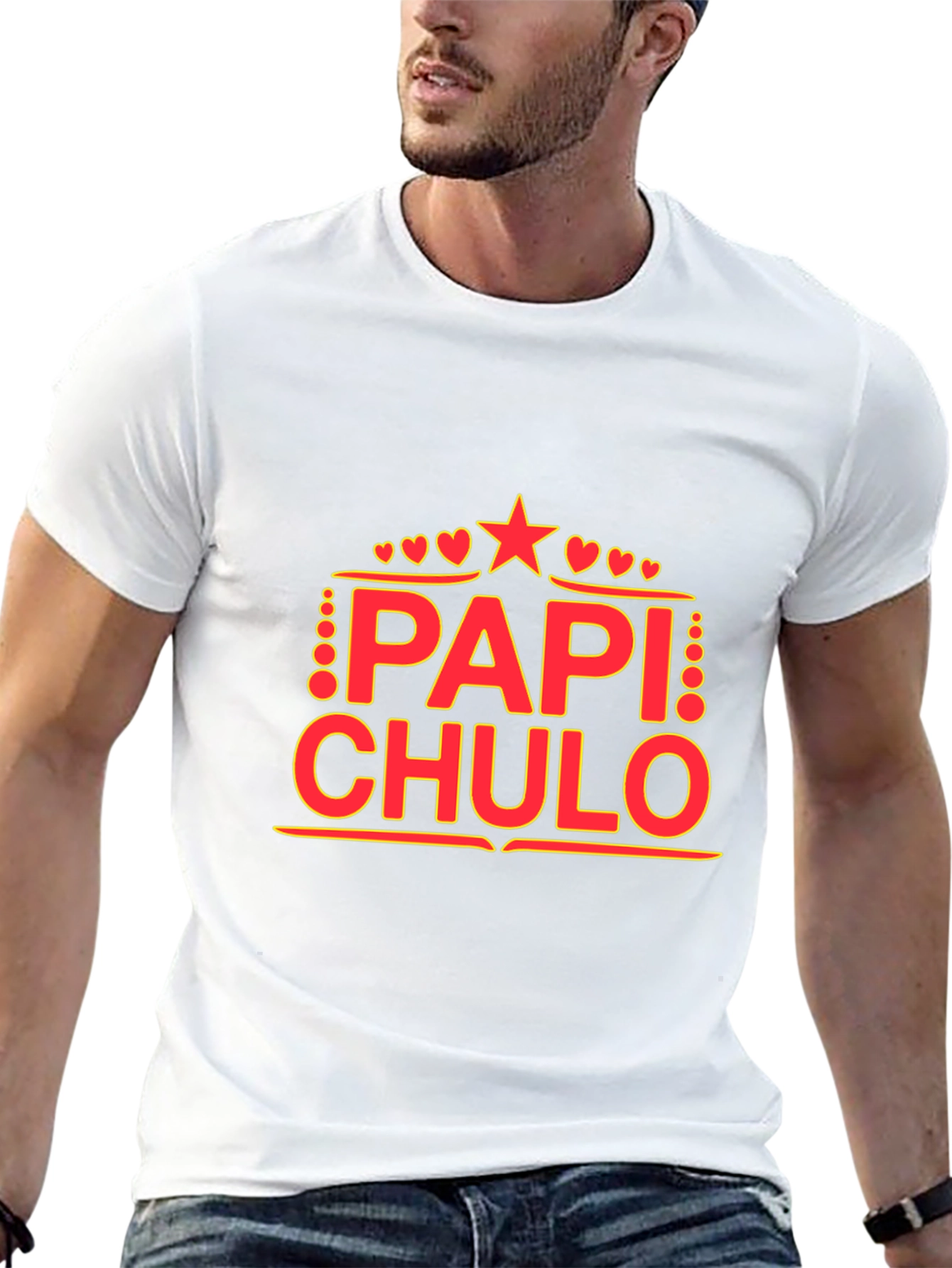 Papi Chulo Graphic Tee - Trendy Mens T-Shirt