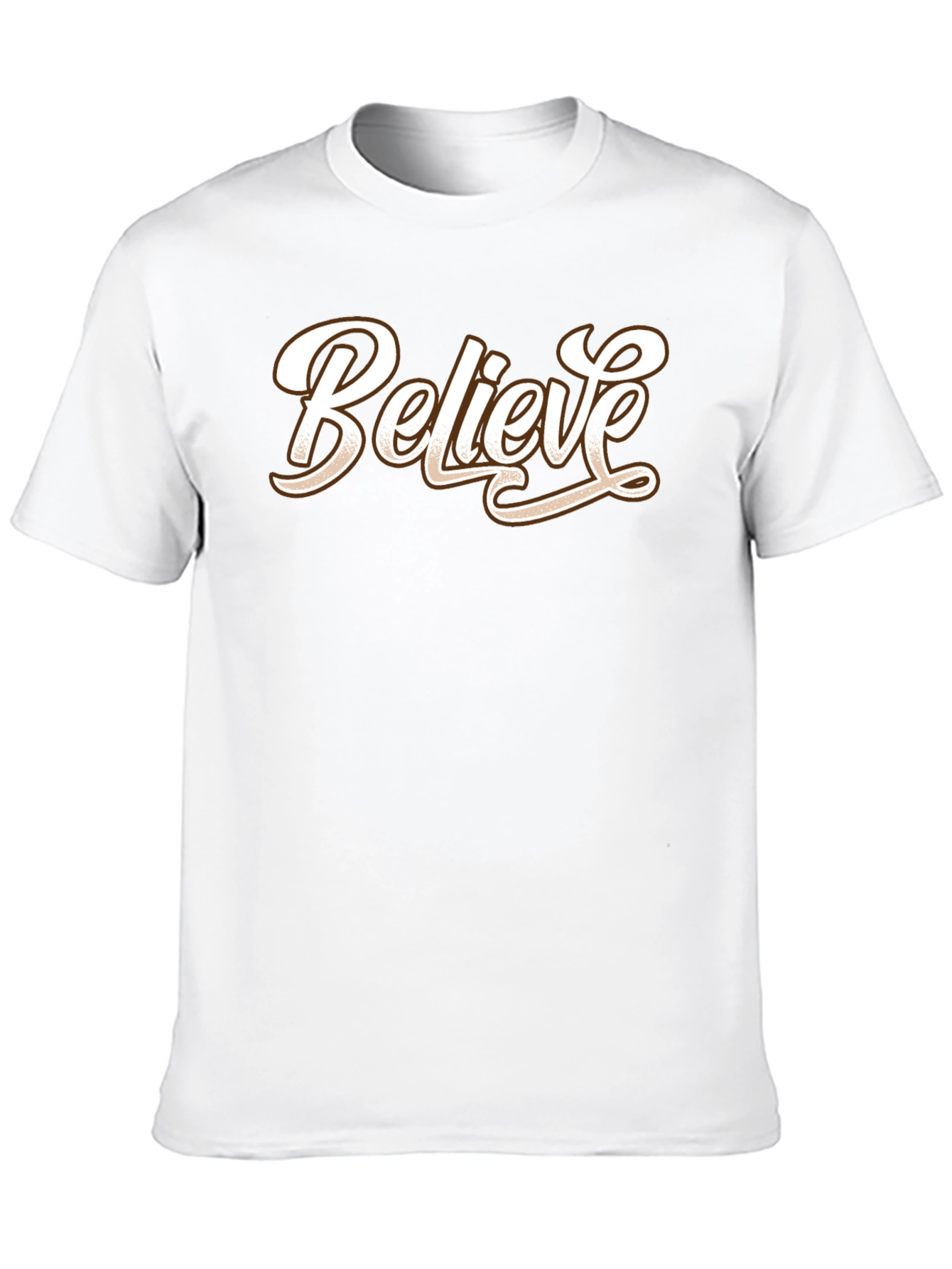 Believe Graphic Tee - Stylish Comfort