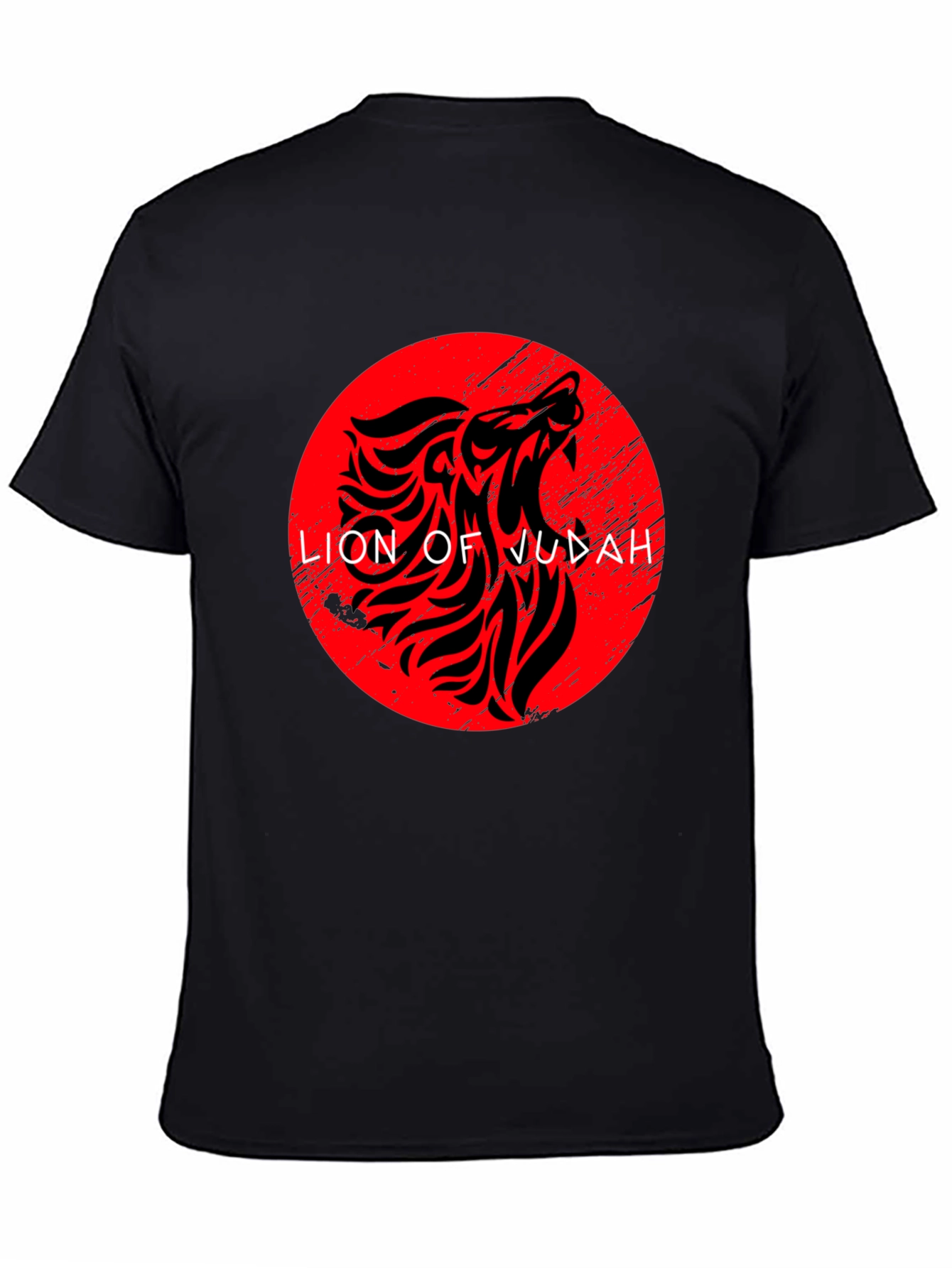 Lion of Judah Graphic Tee - Black