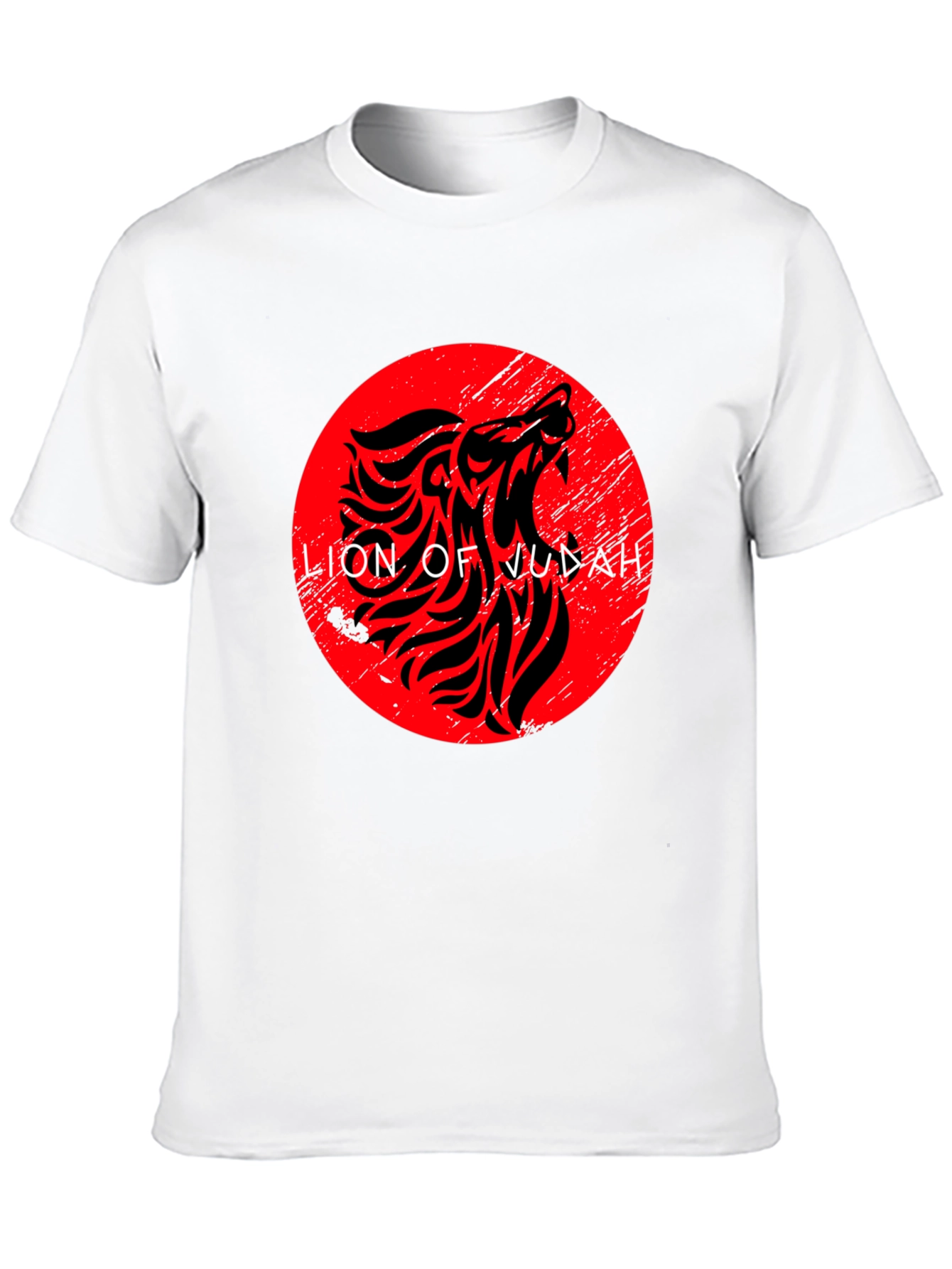Lion of Judah Graphic Tee - Black