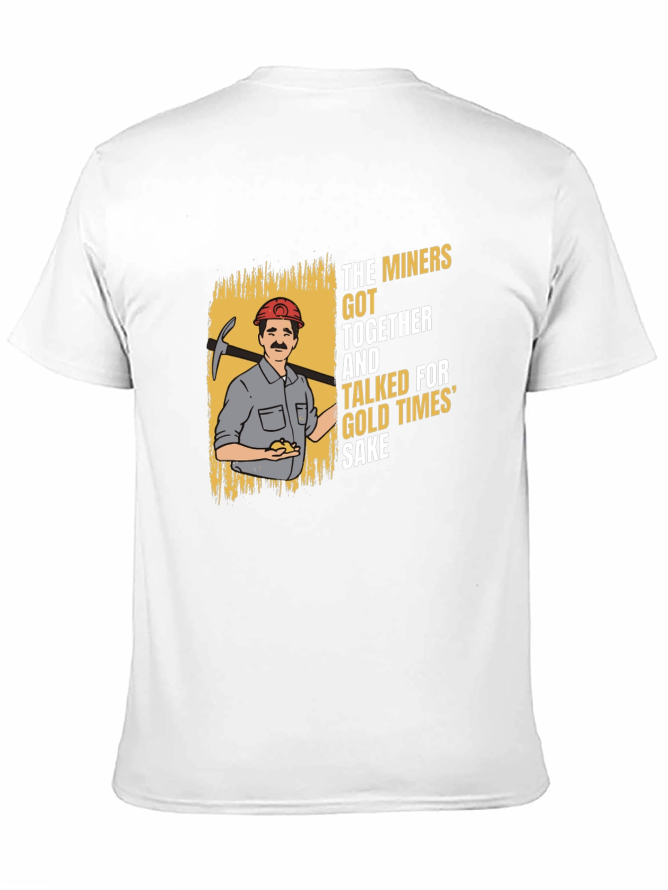 The Miners T-Shirt - Gold Times Sake Graphic Tee