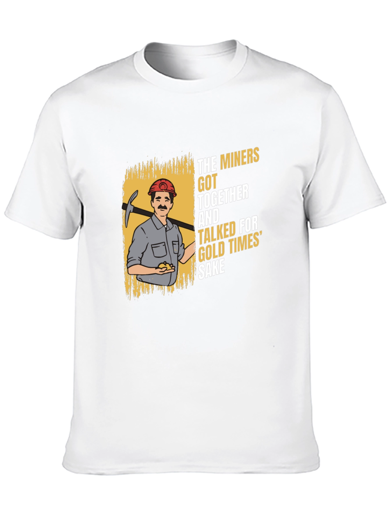 The Miners T-Shirt - Gold Times Sake Graphic Tee