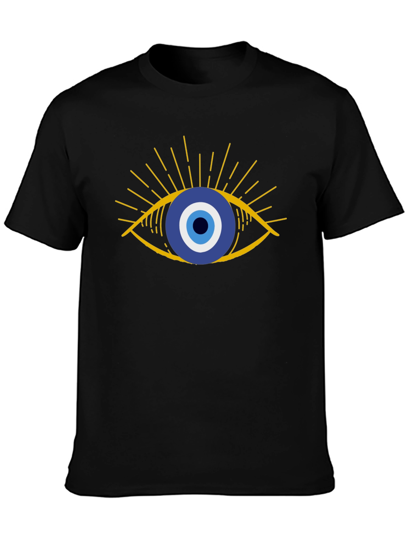 Evil Eye Graphic Tee - Stylish Protection