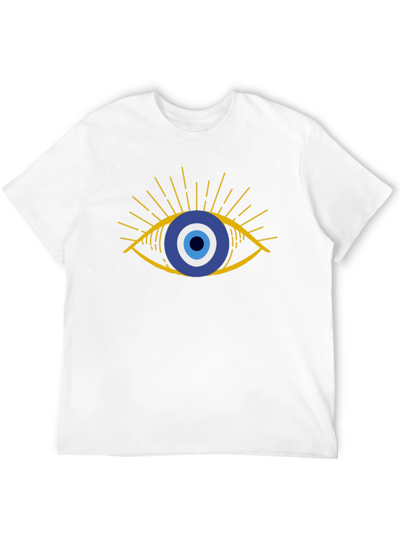 Evil Eye Graphic Tee - Stylish Protection