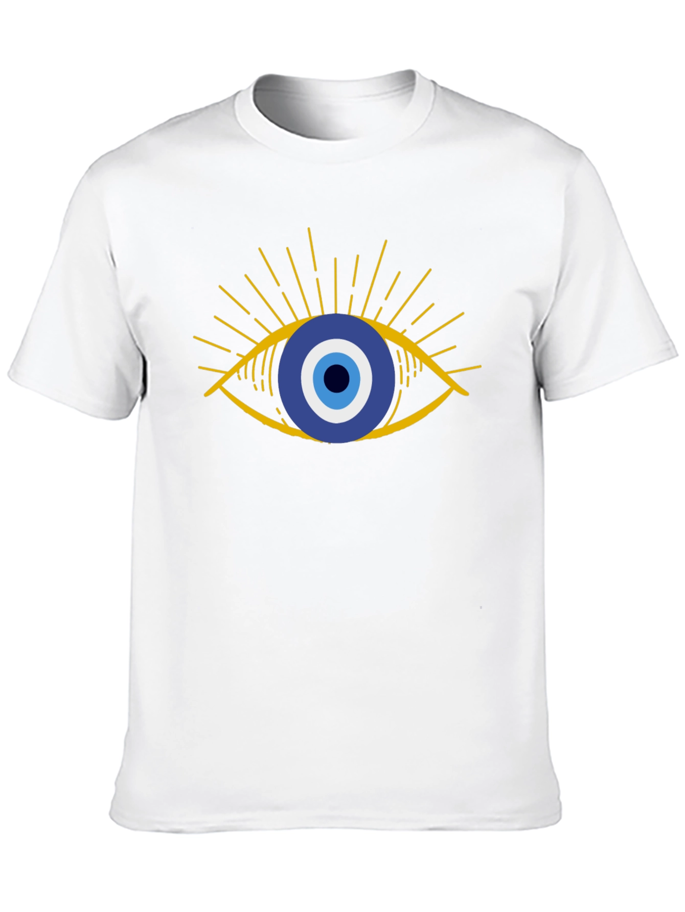 Evil Eye Graphic Tee - Stylish Protection