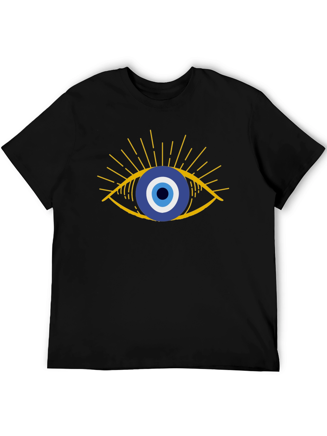 Evil Eye Graphic Tee - Stylish Protection