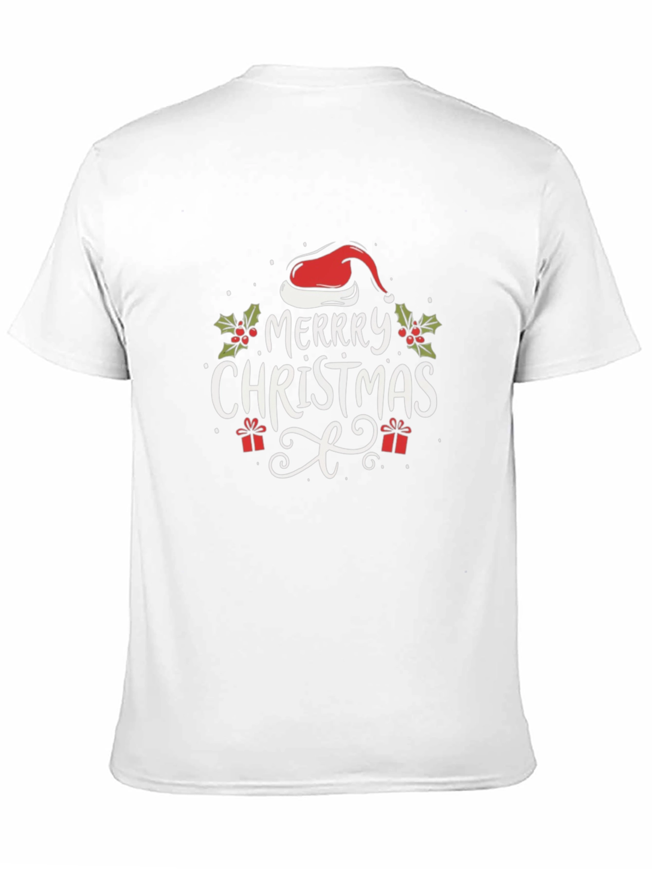 Festive Merry Christmas Graphic T-Shirt