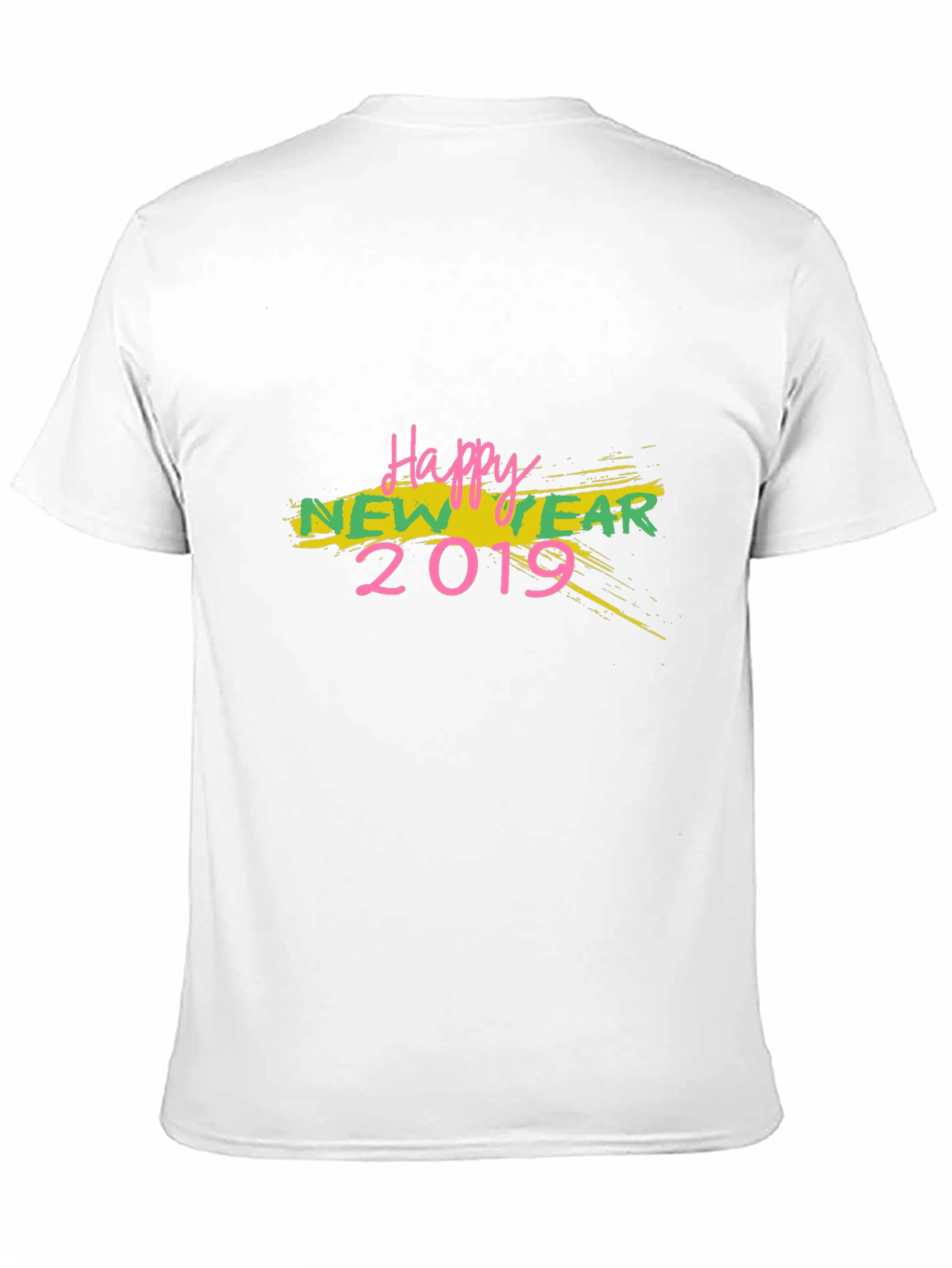 Happy New Year 2019 Black T-Shirt