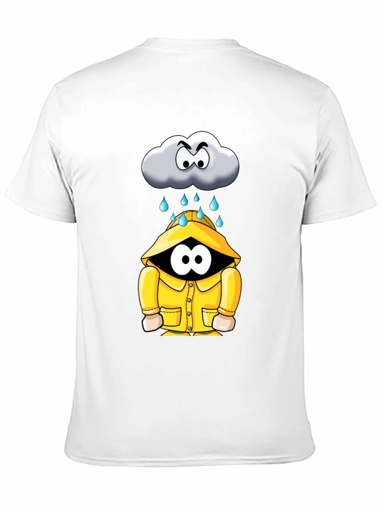 Rain Cloud Cartoon Graphic Tee