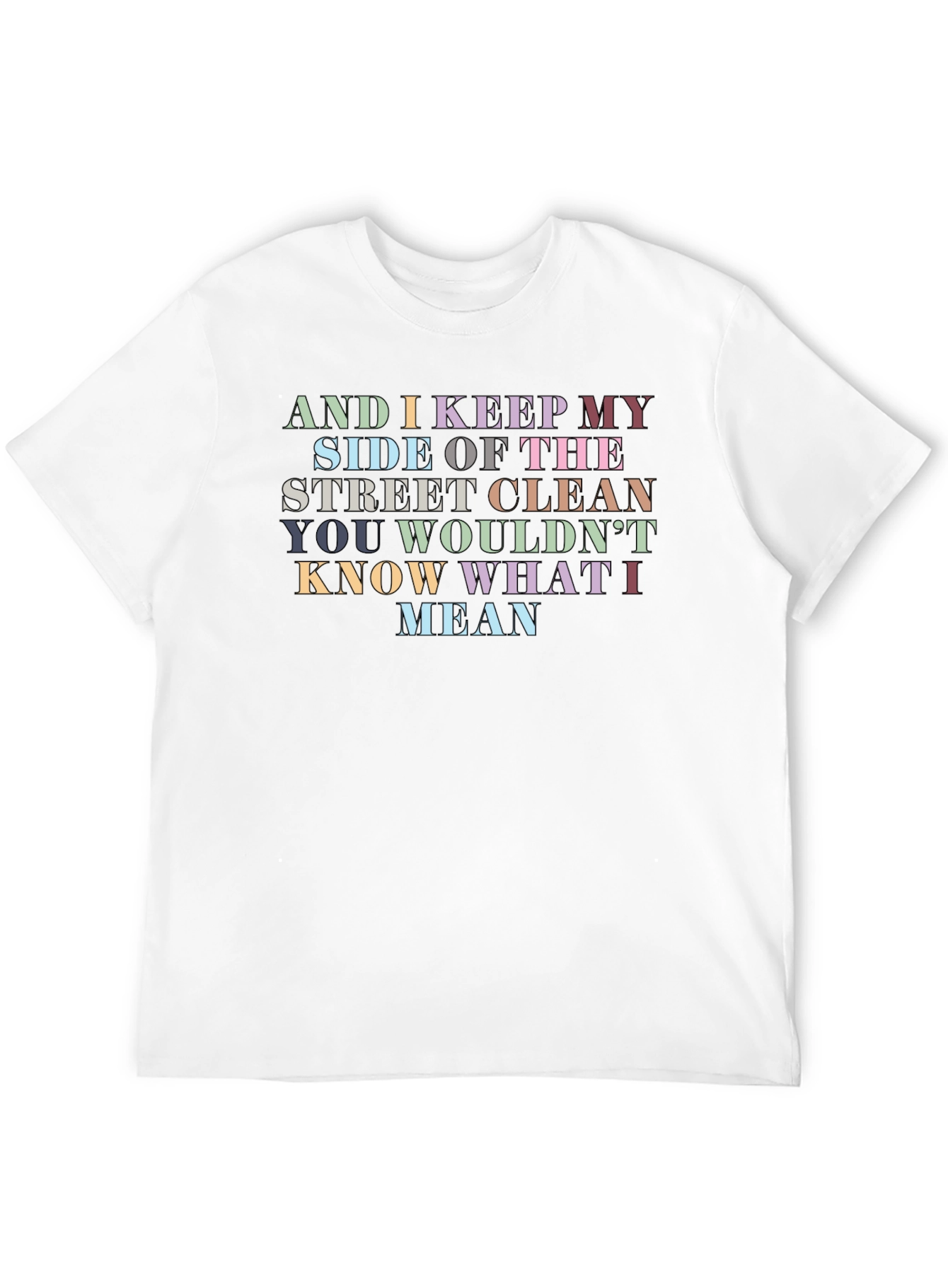 Street Clean Graphic Tee - Unisex Black T-Shirt