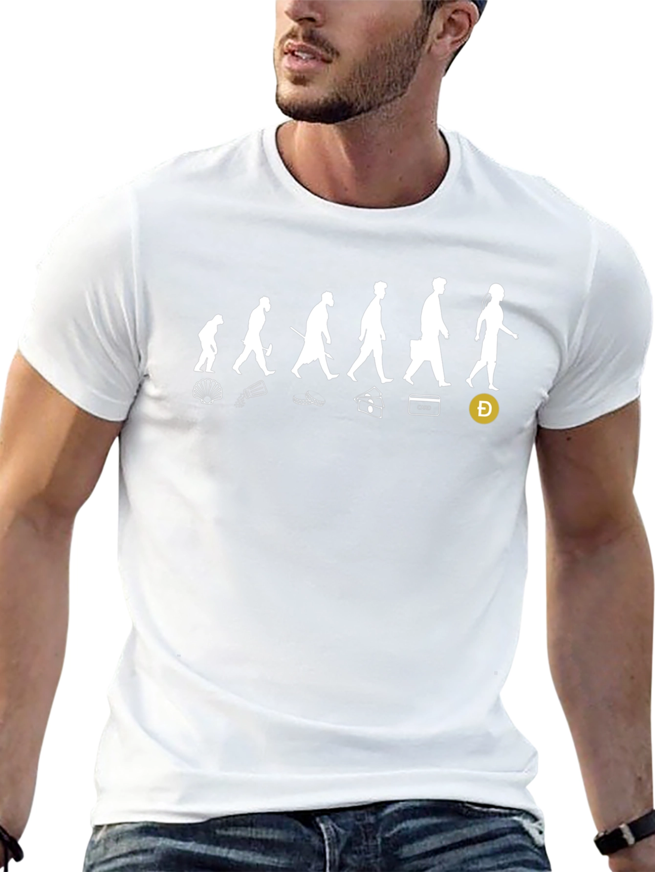 Evolution of Money Doge T-Shirt