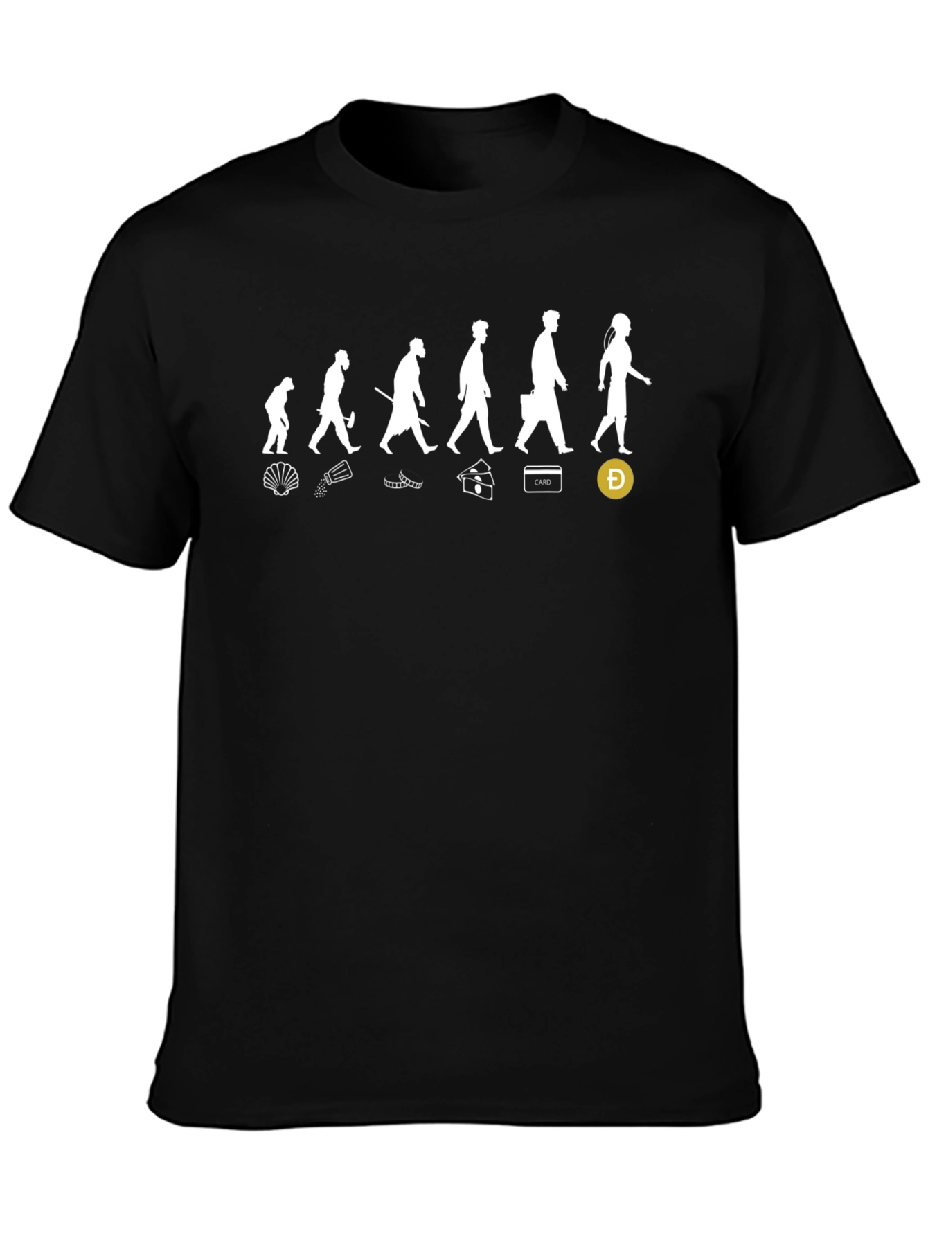 Evolution of Money Doge T-Shirt