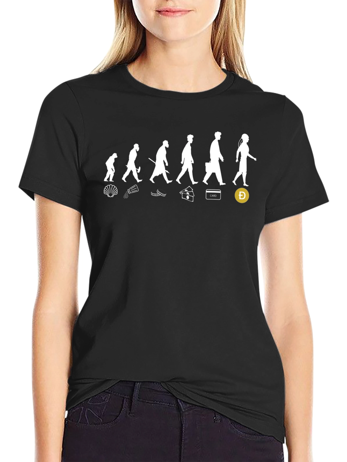 Evolution of Money Doge T-Shirt