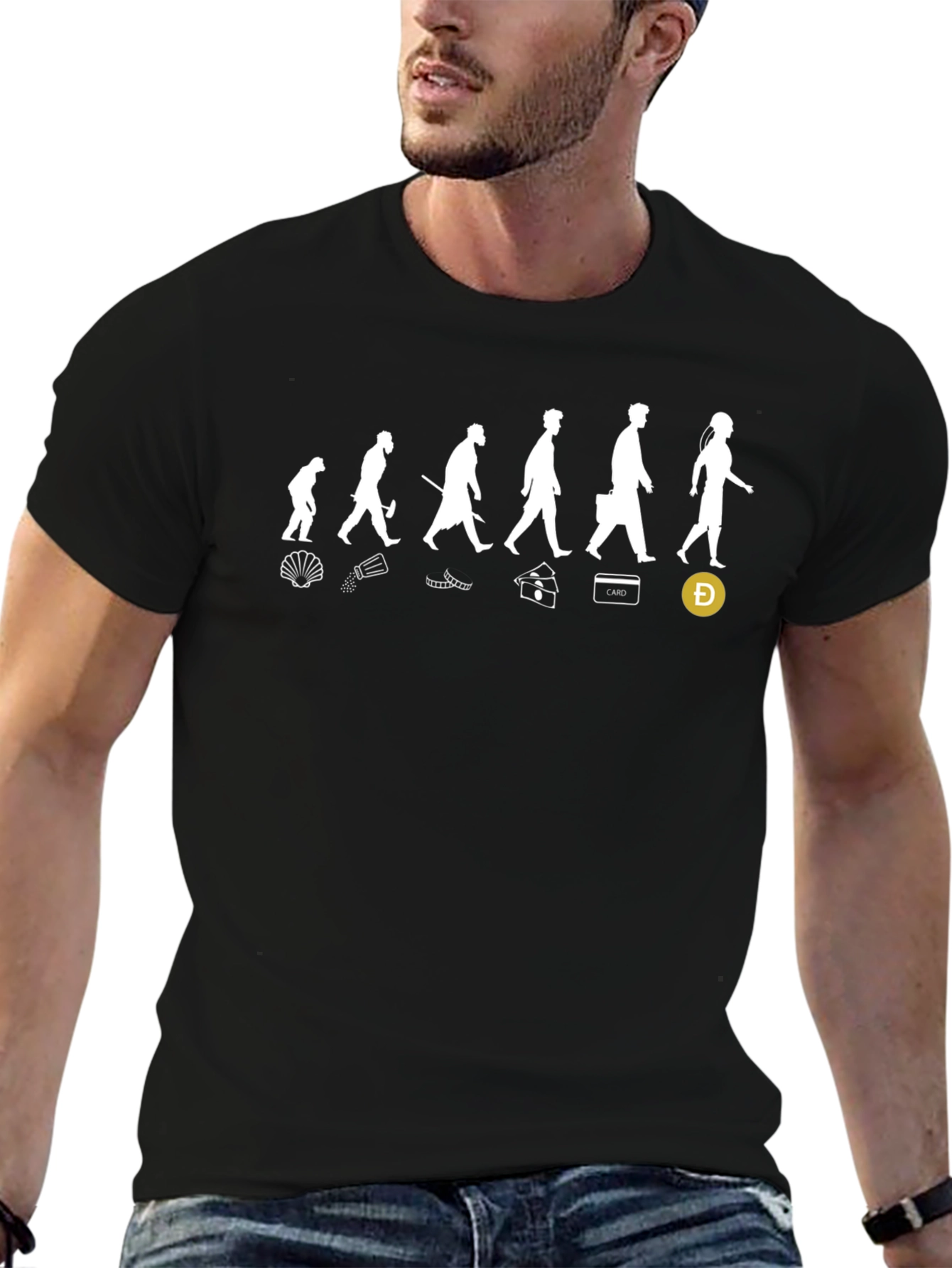 Evolution of Money Doge T-Shirt