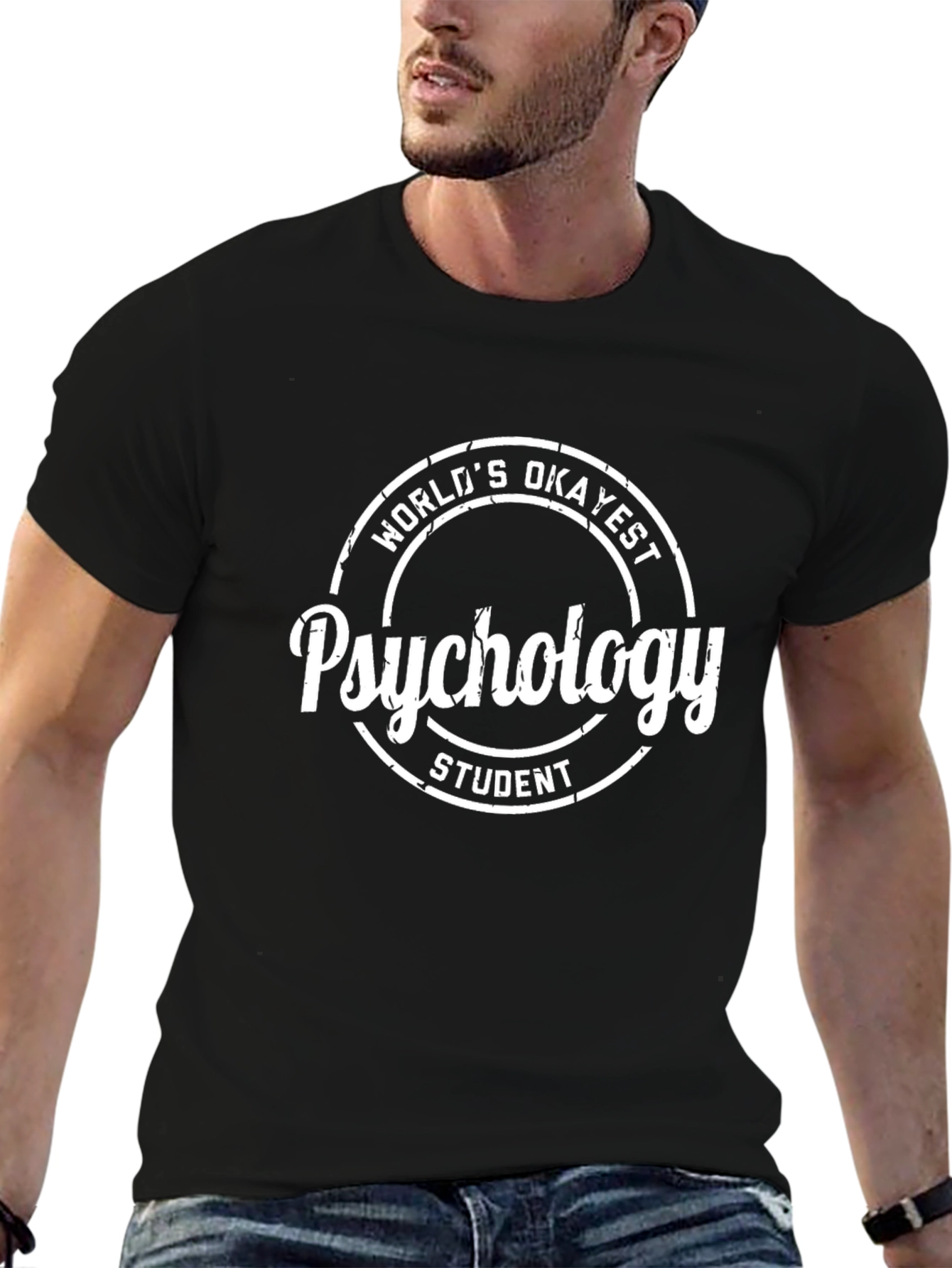 Worlds Okayest Psychology Student T-Shirt