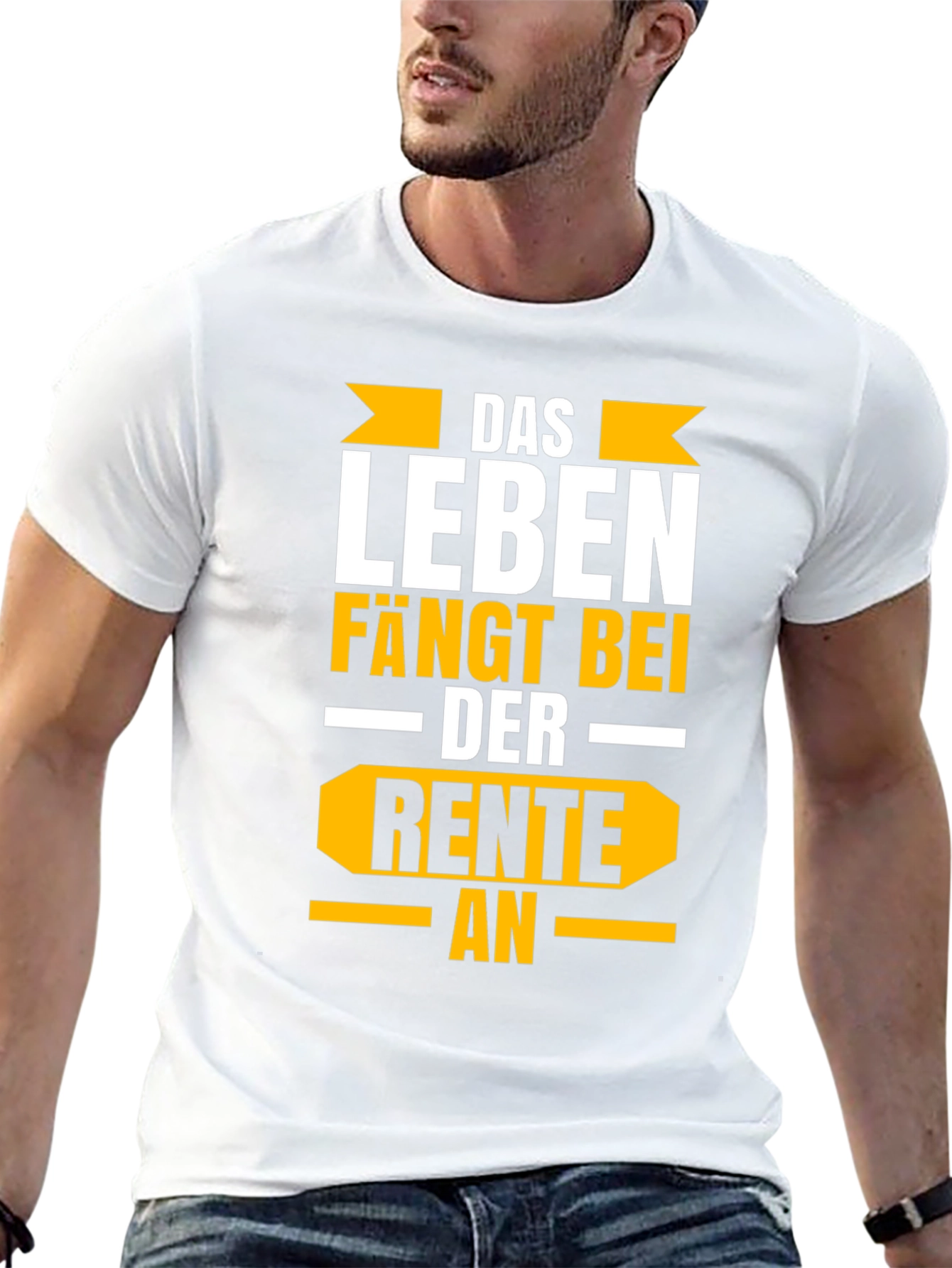 Life Begins at Retirement Black Graphic Tee