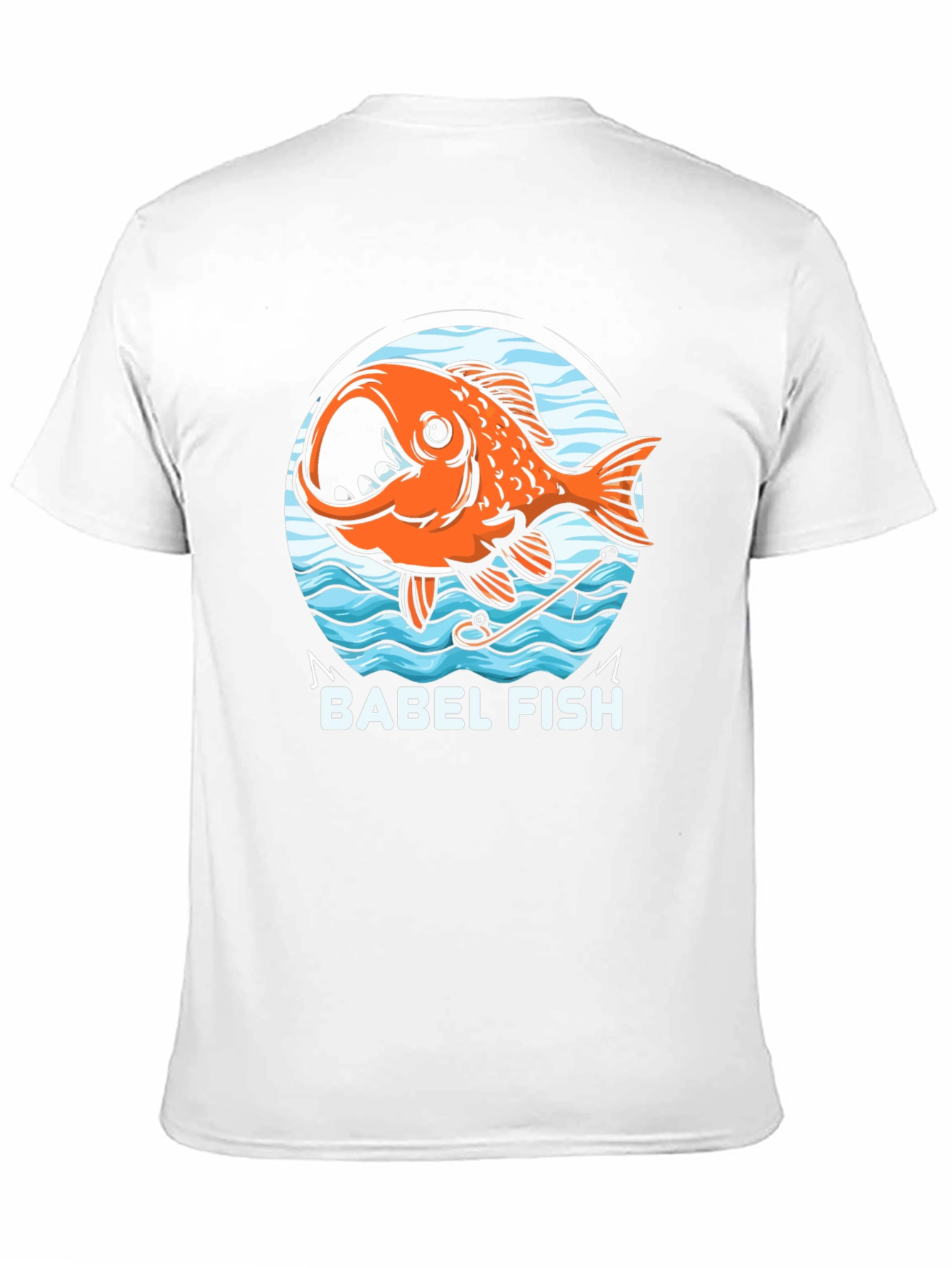 Babel Fish Graphic T-Shirt - Sci-Fi Humor Tee
